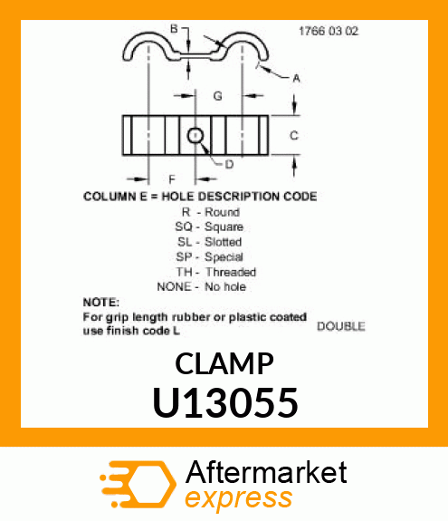 CLAMP U13055