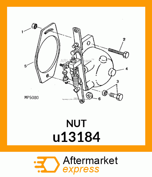 NUT, LOCK u13184