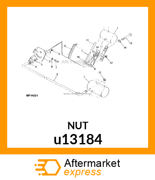 NUT, LOCK u13184