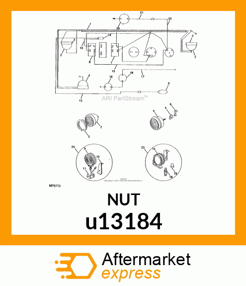 NUT, LOCK u13184