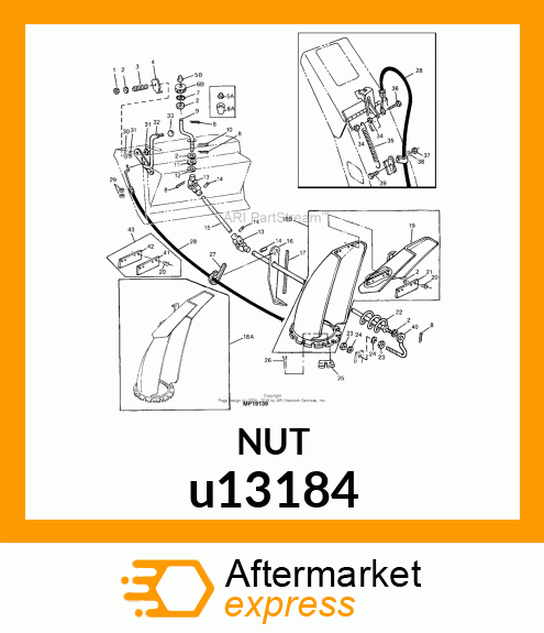 NUT, LOCK u13184