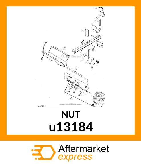 NUT, LOCK u13184