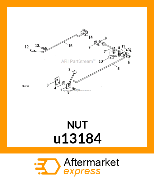 NUT, LOCK u13184