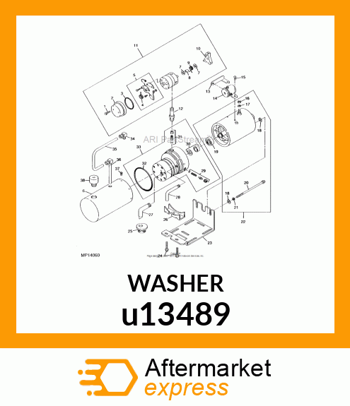 WASHER u13489