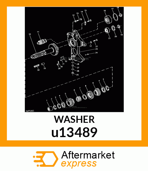 WASHER u13489