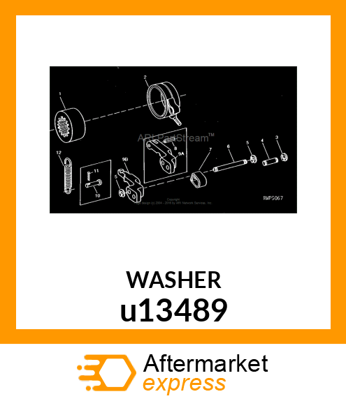 WASHER u13489