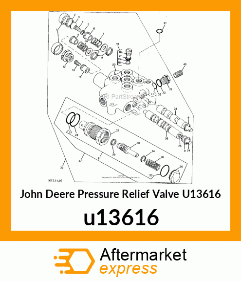 CHECK, RELIEF VALVE u13616