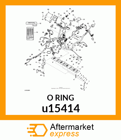 WASHER,RUBBER u15414