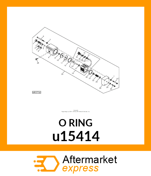 WASHER,RUBBER u15414