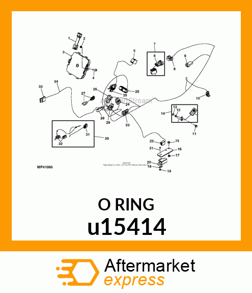 WASHER,RUBBER u15414