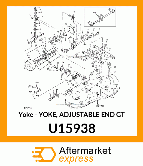 Yoke U15938