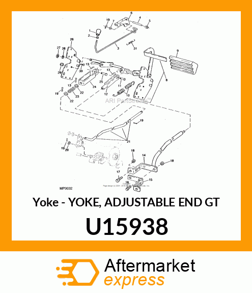 Yoke U15938