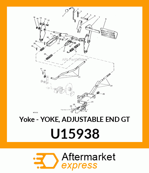 Yoke U15938