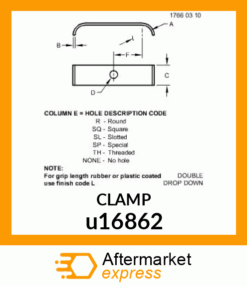 CLAMP,TUBE u16862