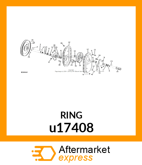 RING, RETAINING u17408