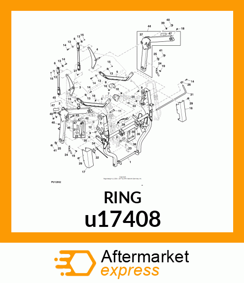 RING, RETAINING u17408