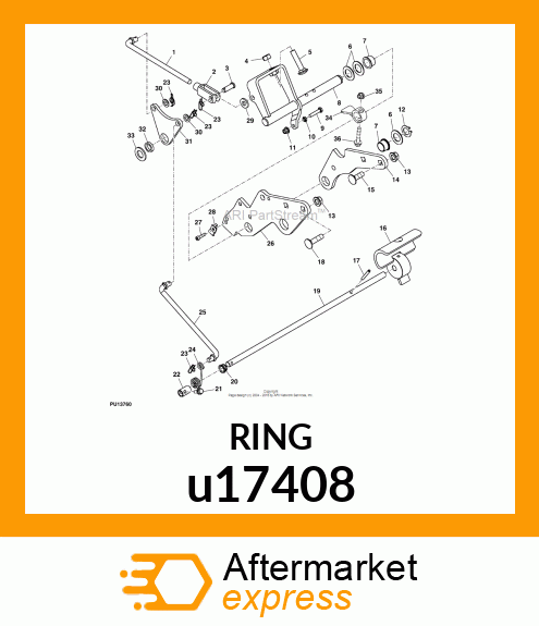 RING, RETAINING u17408