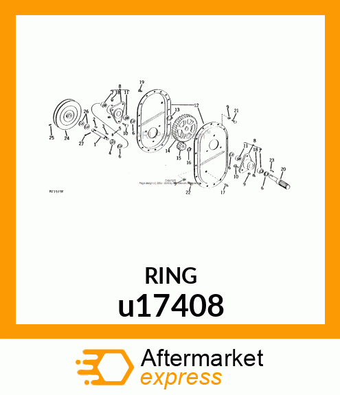 RING, RETAINING u17408