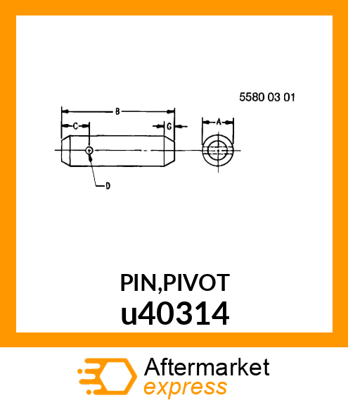 PIN,PIVOT u40314