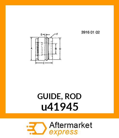 GUIDE, ROD u41945