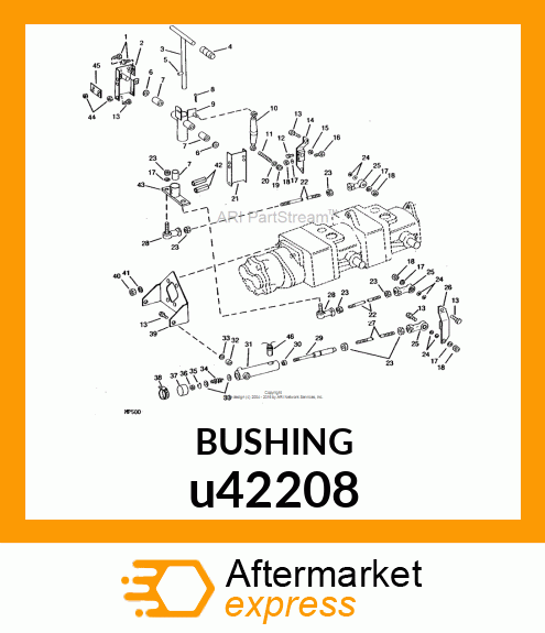 MOUNTING,CENTER u42208