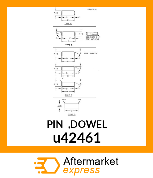 PIN ,DOWEL u42461