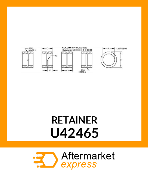 BUSHING U42465