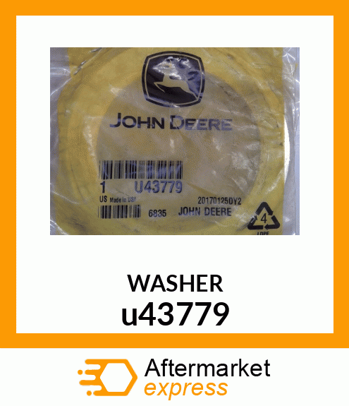 WASHER, BUCKET PIVOT u43779