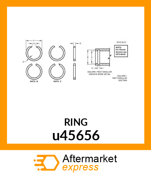 RING ,SNAP INTERNAL u45656