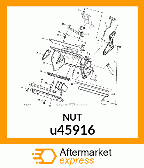 NUT, LOCK u45916