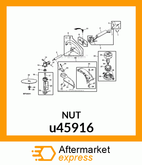 NUT, LOCK u45916