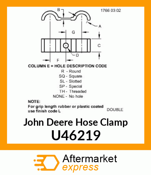 CLAMP,HOSE U46219