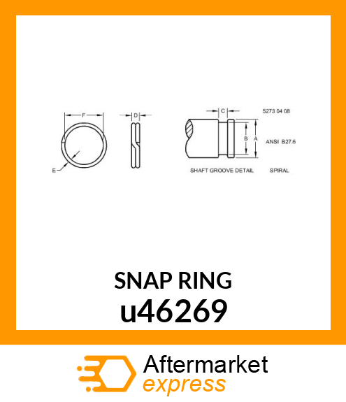 SNAP RING u46269