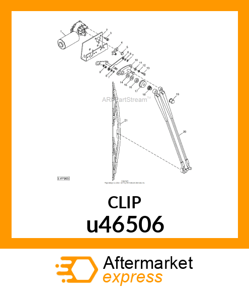 CLIP ,SPRING SPRING u46506