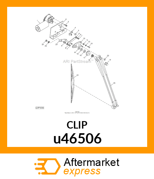 CLIP ,SPRING SPRING u46506