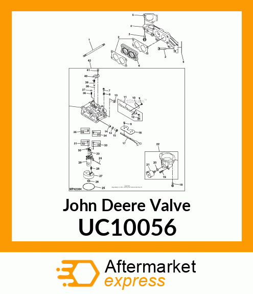 VALVE, THROTTLE VALVE UC10056