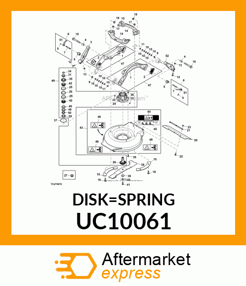 DISK SPRING UC10061