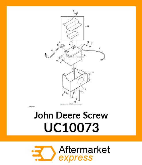 SCREW, ROUND HD 0.312X18UNCX7.00 UC10073