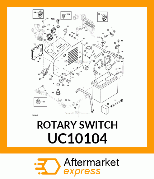 ROTARY SWITCH, ROTARY SWITCH, SWITC UC10104