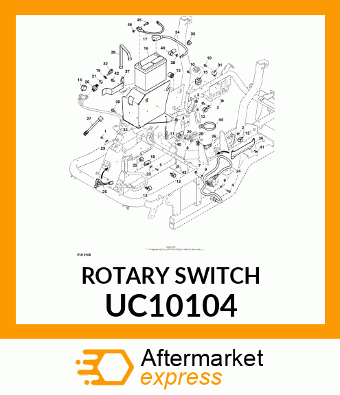 ROTARY SWITCH, ROTARY SWITCH, SWITC UC10104