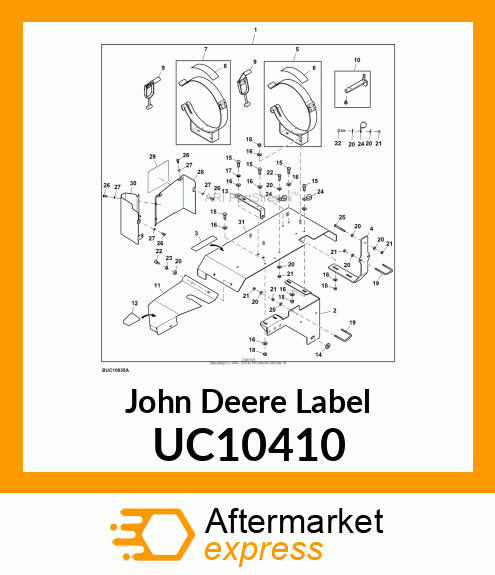 LABEL, PROPANE DANGER DECAL SPANIS UC10410