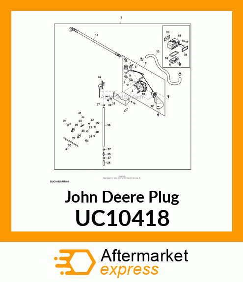 PLUG, LPG PRESSURE EXPANSION PLUG UC10418