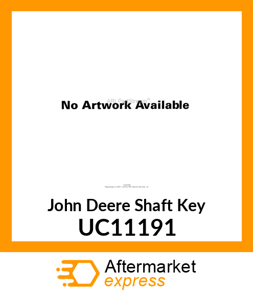 SHAFT KEY UC11191