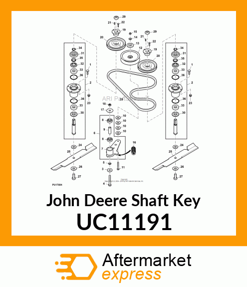 SHAFT KEY UC11191