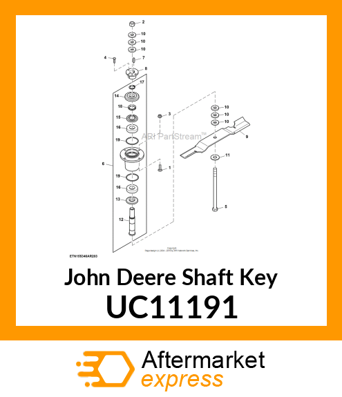 SHAFT KEY UC11191