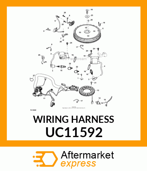 WIRING HARNESS UC11592