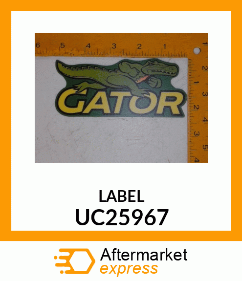 LABEL UC25967