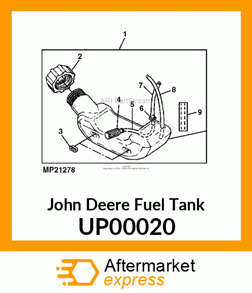 Fuel Tank UP00020