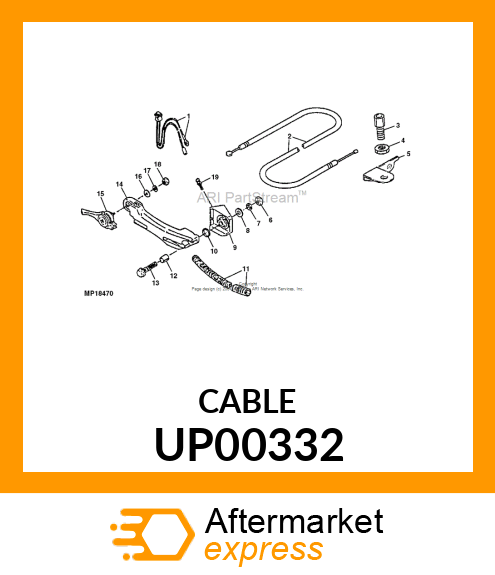 Push Pull Cable UP00332