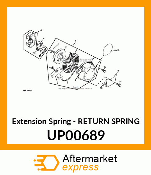 Extension Spring UP00689